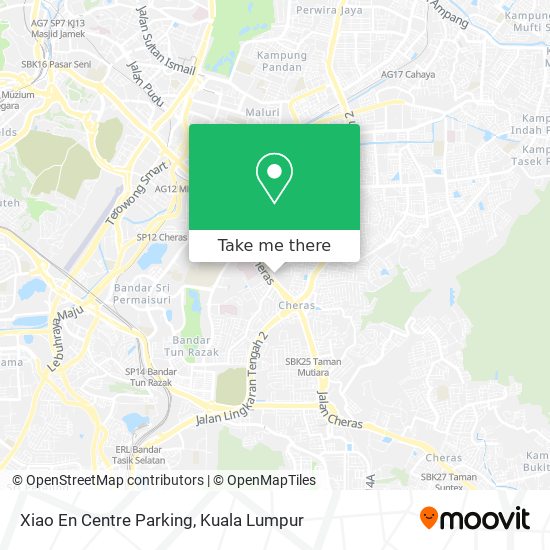 Xiao En Centre Parking map