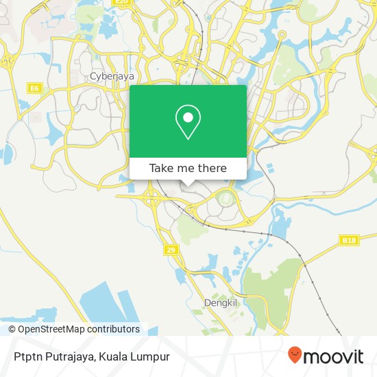 Ptptn Putrajaya map