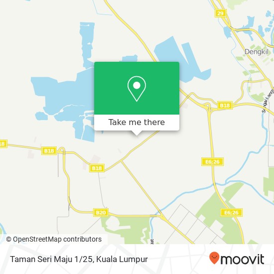 Taman Seri Maju 1/25 map