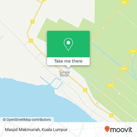 Masjid Makmuriah map