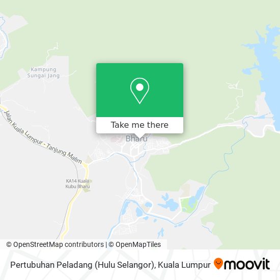 Peta Pertubuhan Peladang (Hulu Selangor)