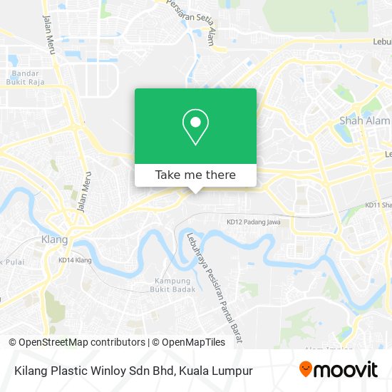 Kilang Plastic Winloy Sdn Bhd map