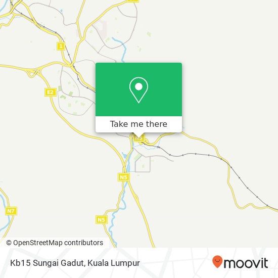 Kb15 Sungai Gadut map