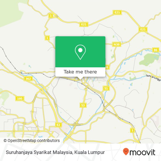 Peta Suruhanjaya Syarikat Malaysia