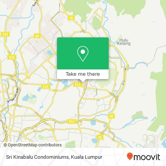 Sri Kinabalu Condominiums map