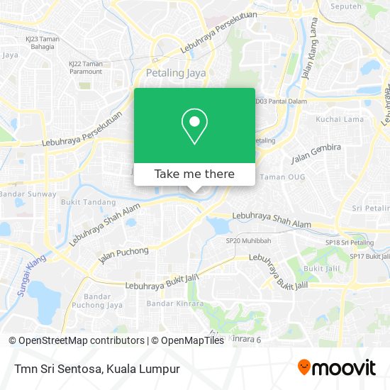 Peta Tmn Sri Sentosa