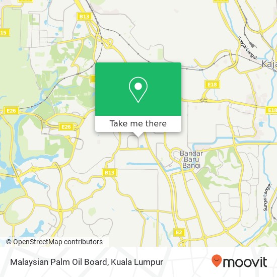 Peta Malaysian Palm Oil Board
