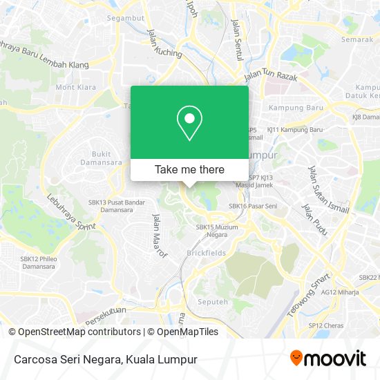 Peta Carcosa Seri Negara