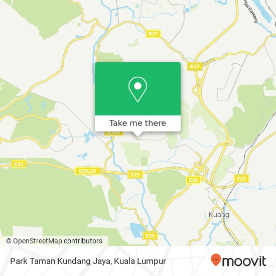 Peta Park Taman Kundang Jaya