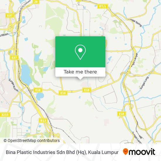 Bina Plastic Industries Sdn Bhd (Hq) map