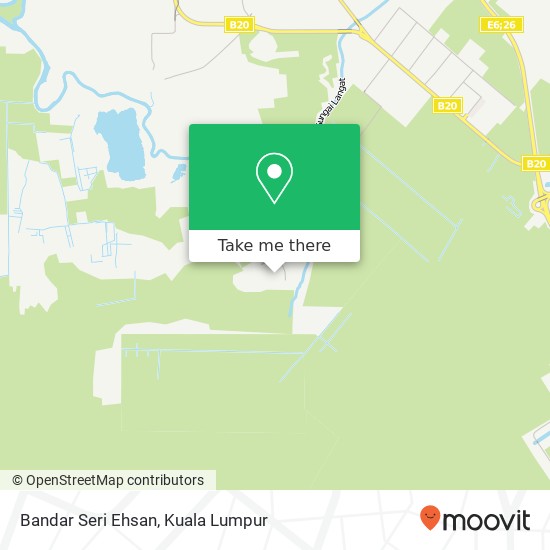 Bandar Seri Ehsan map