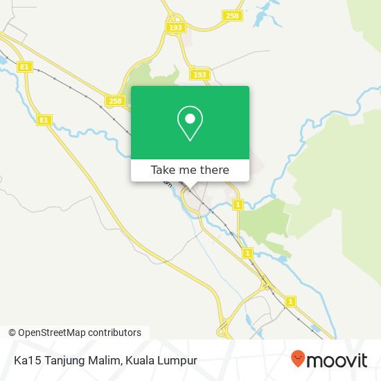 Peta Ka15 Tanjung Malim
