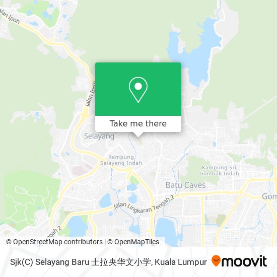 Sjk(C) Selayang Baru 士拉央华文小学 map