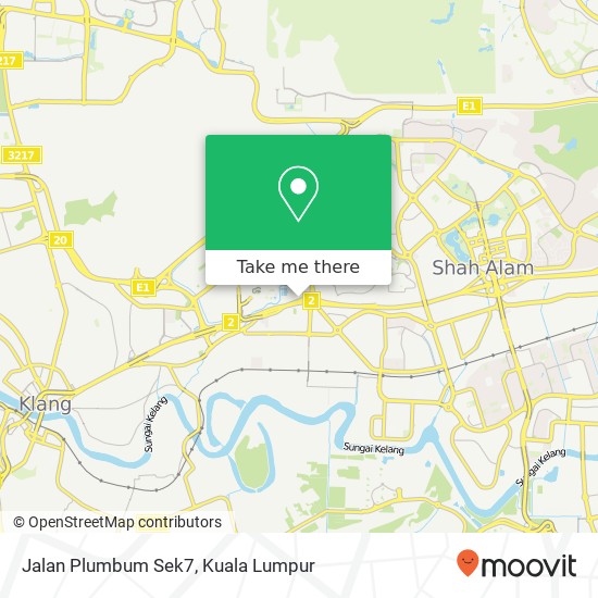 Jalan Plumbum Sek7 map