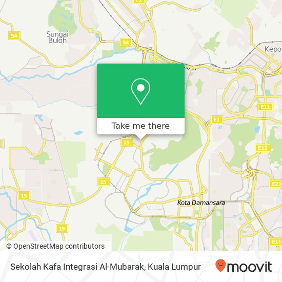 Sekolah Kafa Integrasi Al-Mubarak map