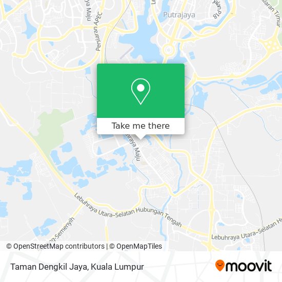 Peta Taman Dengkil Jaya