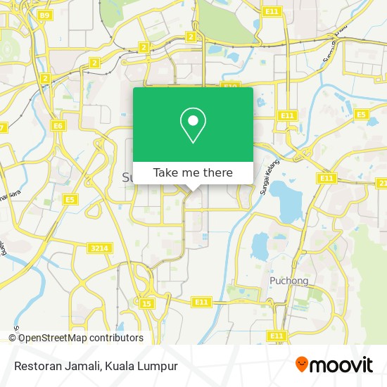 Restoran Jamali map