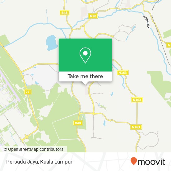 Persada Jaya map