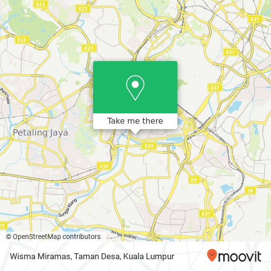 Wisma Miramas, Taman Desa map