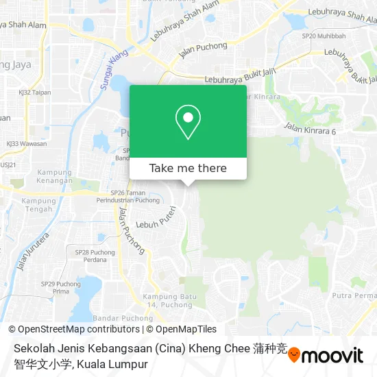 Sekolah Jenis Kebangsaan (Cina) Kheng Chee 蒲种竞智华文小学 map