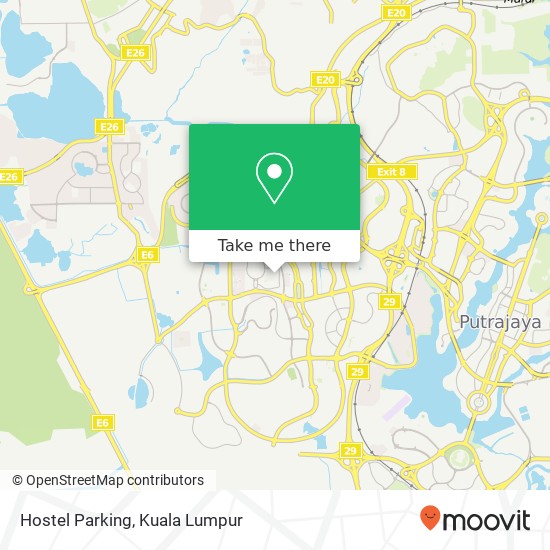 Peta Hostel Parking