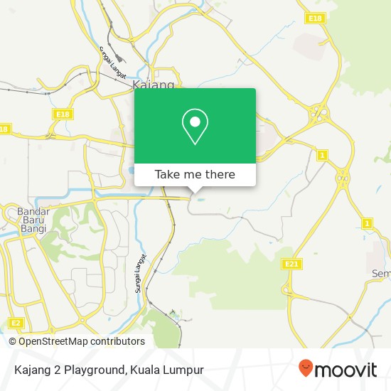 Kajang 2 Playground map