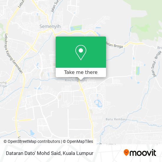 Dataran Dato' Mohd Said map