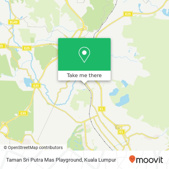 Taman Sri Putra Mas Playground map