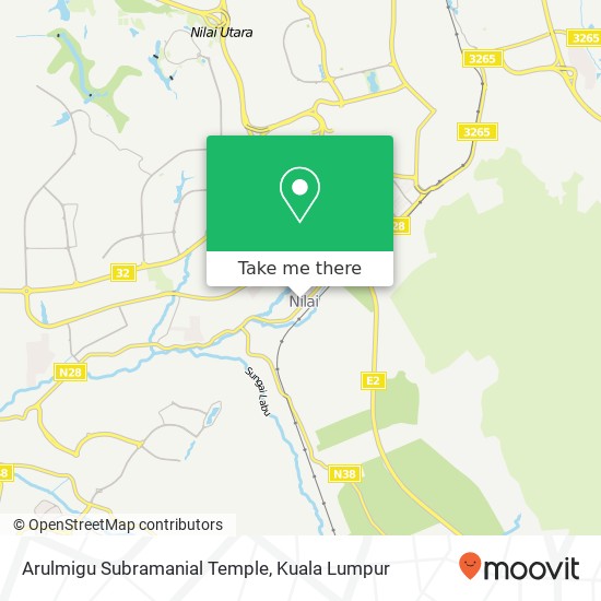 Arulmigu Subramanial Temple map