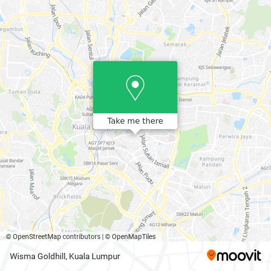 Wisma Goldhill map