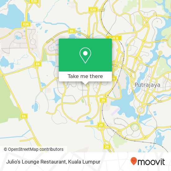 Julio's Lounge Restaurant map