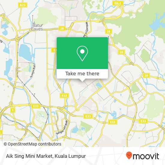 Aik Sing Mini Market map