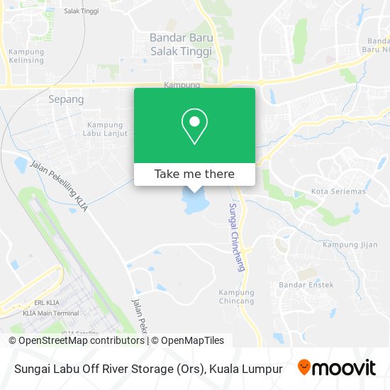 Sungai Labu Off River Storage (Ors) map