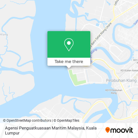 Agensi Penguatkuasaan Maritim Malaysia map