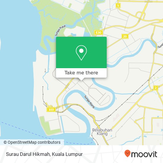 Surau Darul Hikmah map