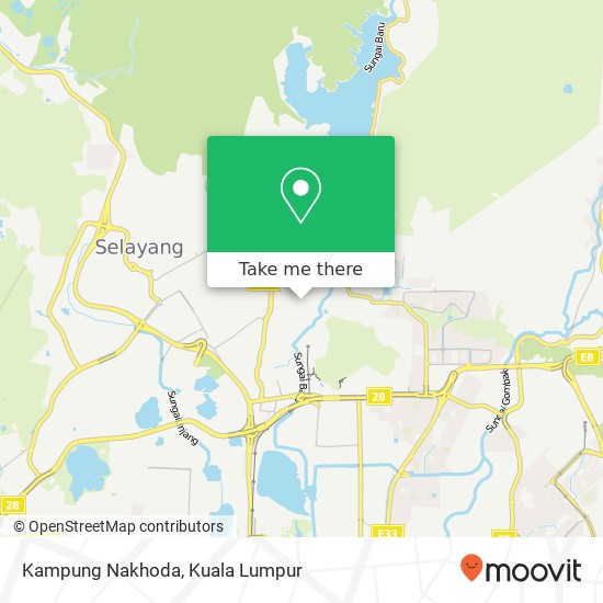 Kampung Nakhoda map