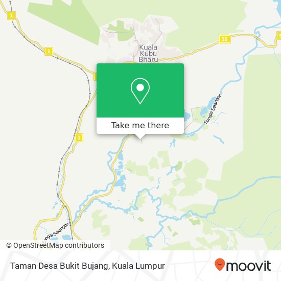 Taman Desa Bukit Bujang map