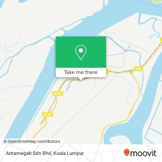 Antamegah Sdn Bhd map