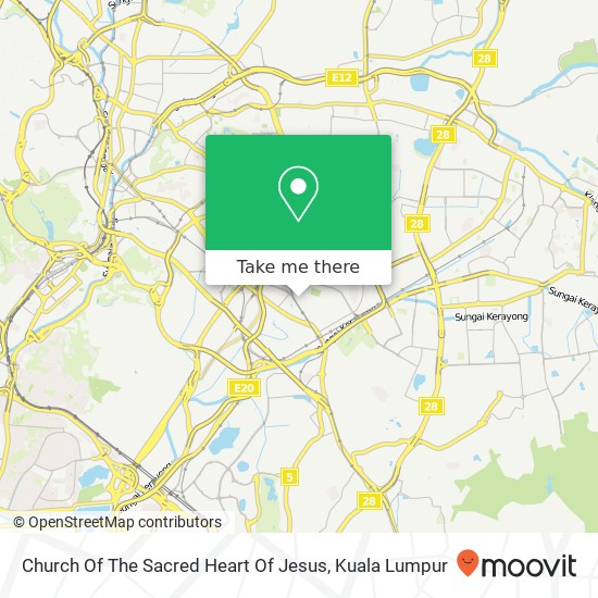 Church Of The Sacred Heart Of Jesus map