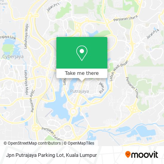 Peta Jpn Putrajaya Parking Lot