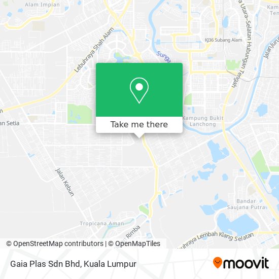 Gaia Plas Sdn Bhd map