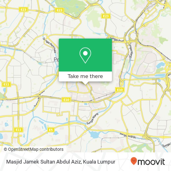 Masjid Jamek Sultan Abdul Aziz map