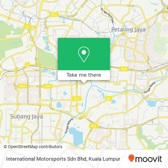 International Motorsports Sdn Bhd map