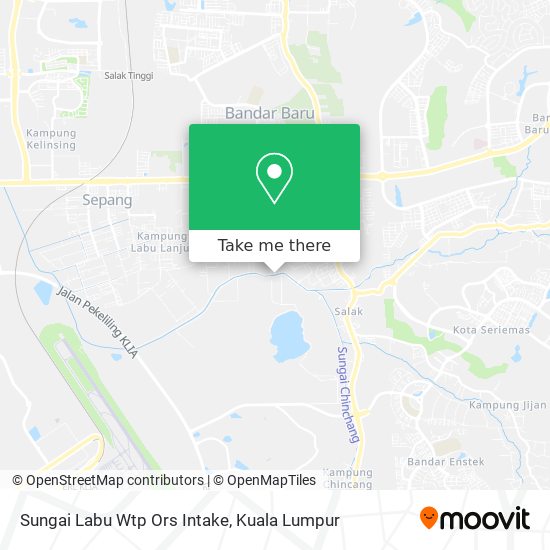 Peta Sungai Labu Wtp Ors Intake