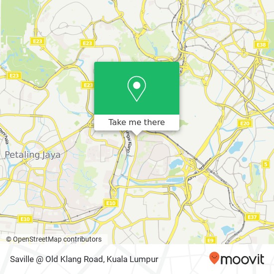 Saville @ Old Klang Road map