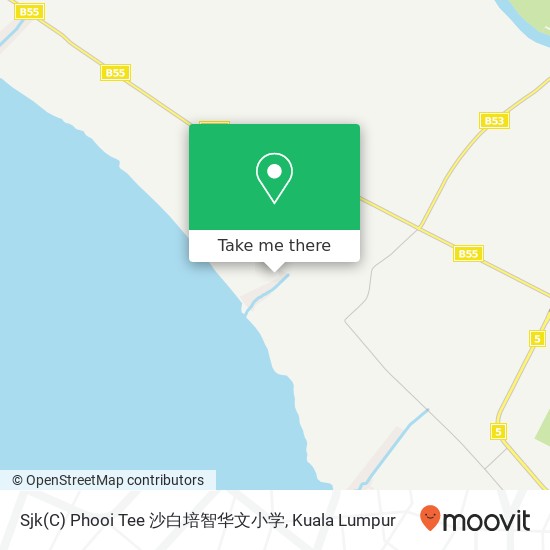 Sjk(C) Phooi Tee 沙白培智华文小学 map
