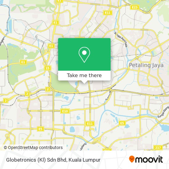 Globetronics (Kl) Sdn Bhd map