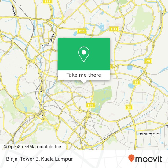 Binjai Tower B map