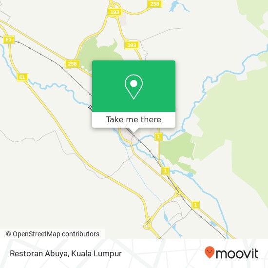 Peta Restoran Abuya