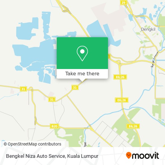 Bengkel Niza Auto Service map